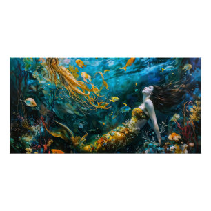 Pôster “Seraphina” – Sereia Mística e Linda