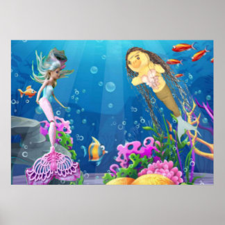 Poster Sereia Famosa