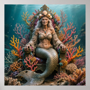 Poster Sereia Idosa