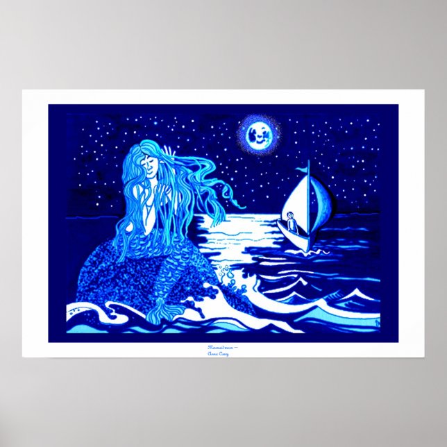 Poster sereia lua (Frente)