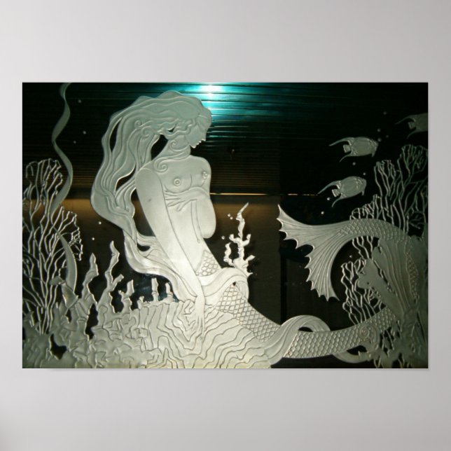 Pôster Sereia Mirror (Frente)