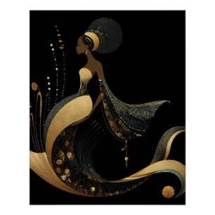 PÔSTER SEREIA NEGRA #4