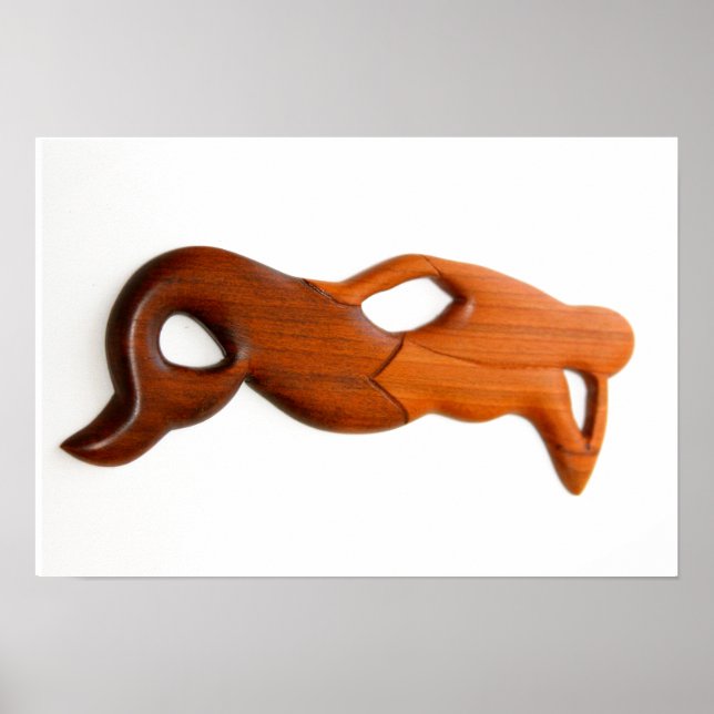 Pôster sereia tan lookout (Frente)