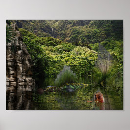 Poster Sereias se divertindo.