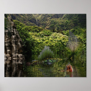 Poster Sereias se divertindo.
