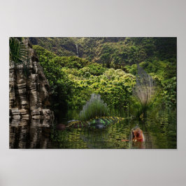 Poster Sereias se divertindo.