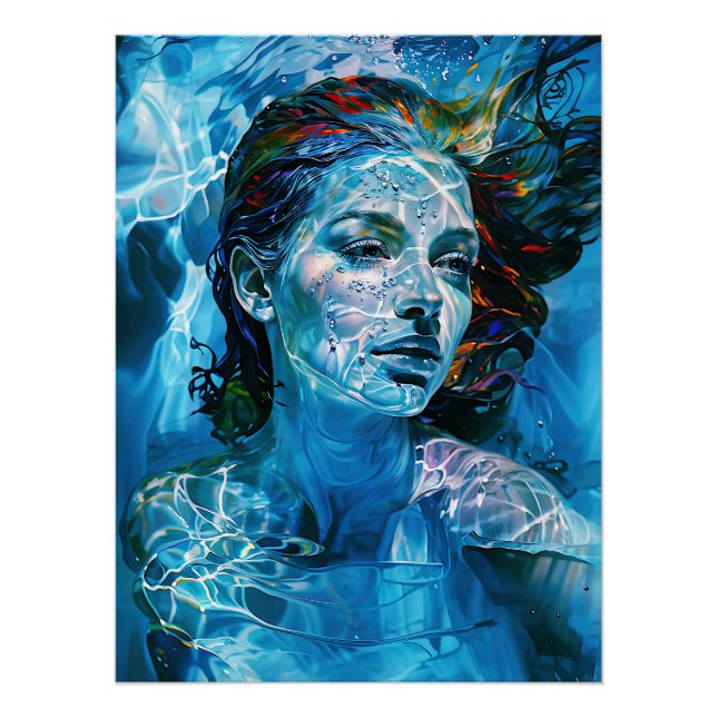 Pôster Serelis - Serenidade em Aqua Harmonia (Frente)