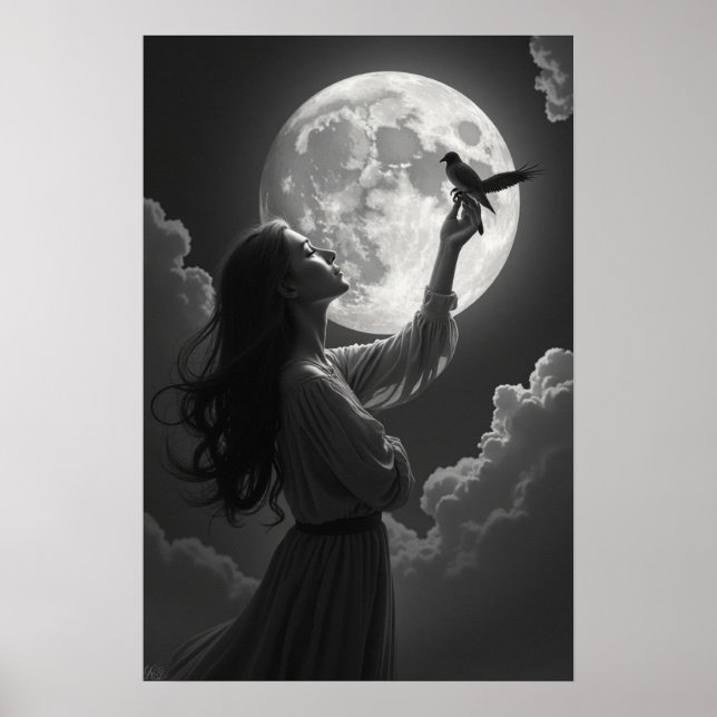 Poster Serenata ao Luar (Frente)