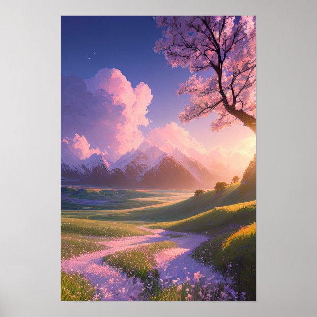 Poster Serenata Radiante do Sol (Frente)