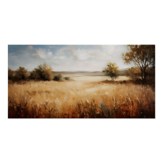 Pôster Serene Horizon (Frente)