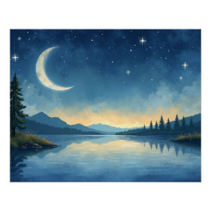 Pôster Serene Nightscape