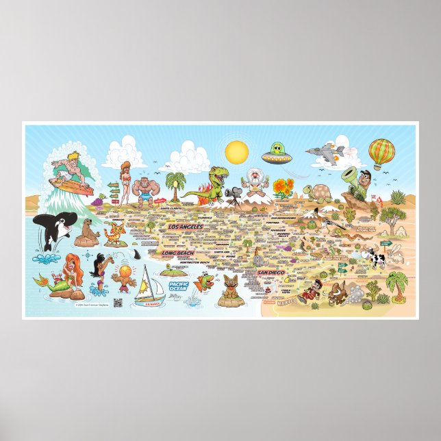 Poster Serene SoCal Banner (Frente)