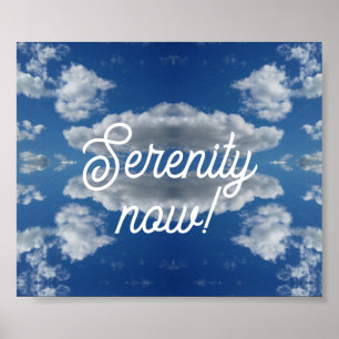 Poster Serenidade agora!
