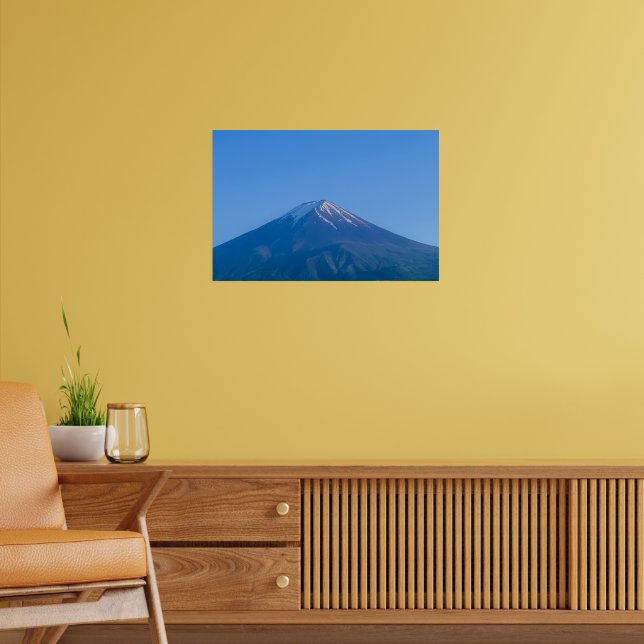Poster Serenidade ao Crepúsculo: Monte Fuji (Sala de Estar 2)