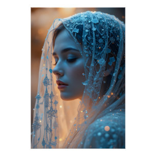 Pôster Serenidade de Ember com Véu