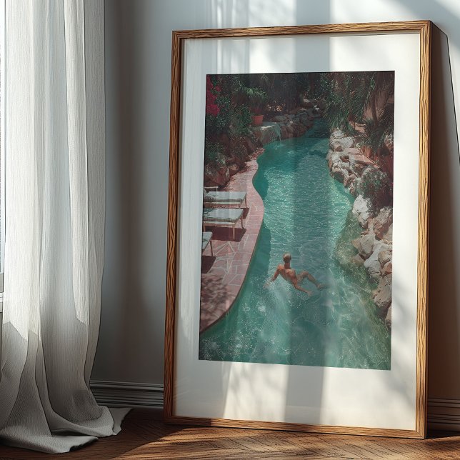 Poster Serenidade Encharcada Pelo Sol: Escape Do Polo Vin (Criador carregado)