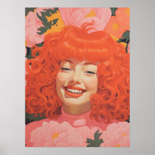 Poster Serenidade escarlate