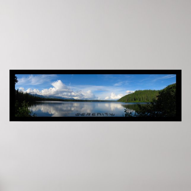 Pôster Serenidade intocada (Frente)