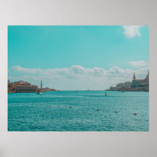 Poster Serenidade Mediterrânea