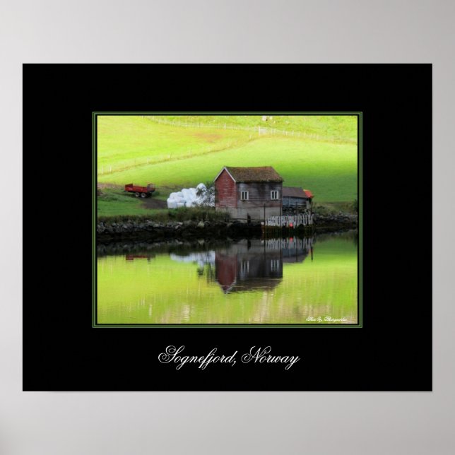 Pôster Serenidade na Noruega (Frente)