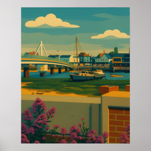 Poster Serenidade Shoreham - Riverside Townscape