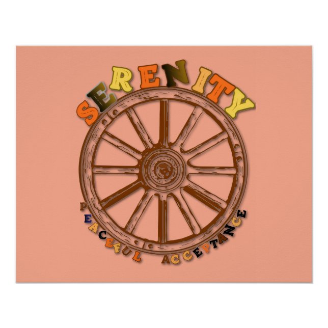 Pôster Serenity (Frente)