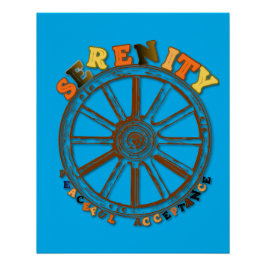 Pôster Serenity - Peaceful Acceptance Poster