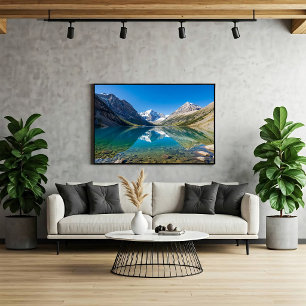 Poster Sereno Lago Montanhoso Alpino