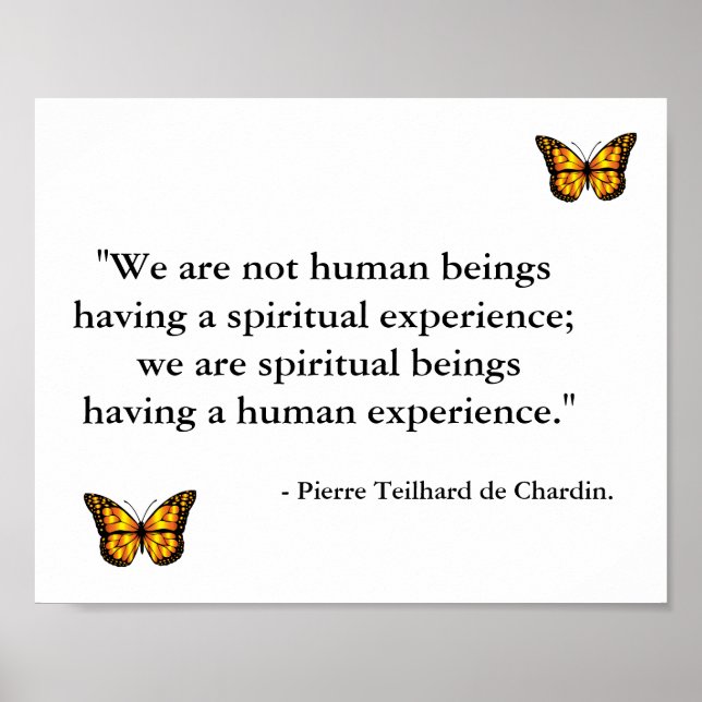 Poster Seres espirituais (Frente)