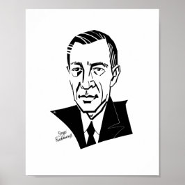 Poster Sergei Rachmaninoff