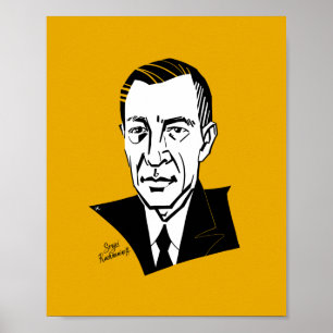 Poster Sergei Rachmaninoff