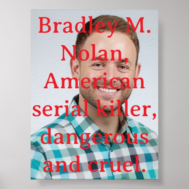 Poster Serial killer (Frente)