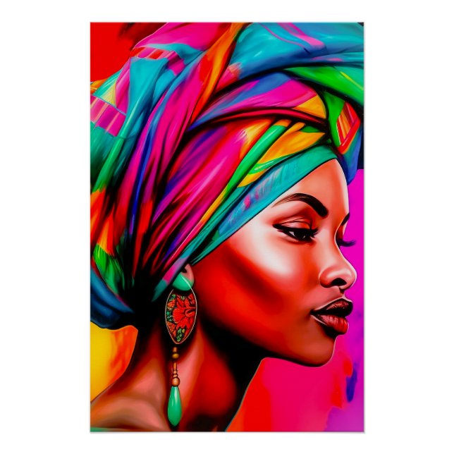 Pôster Série Beleza Vibrante 1 (Frente)