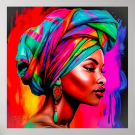 Poster Série Beleza Vibrante 1