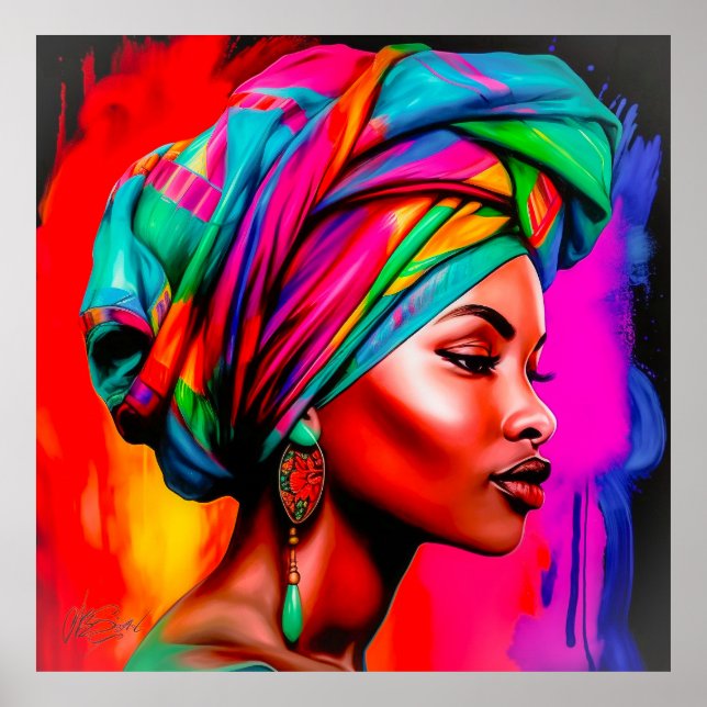 Poster Série Beleza Vibrante 1 (Frente)