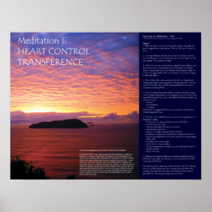Pôster Série da meditação da DK: Meditação mim