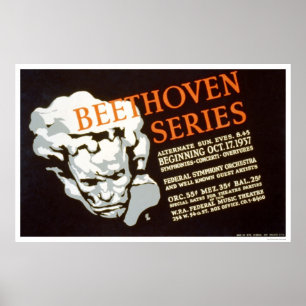 Poster Série de Beethoven WPA 1937