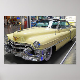 Poster Série de Cadillac Convertível Vintage