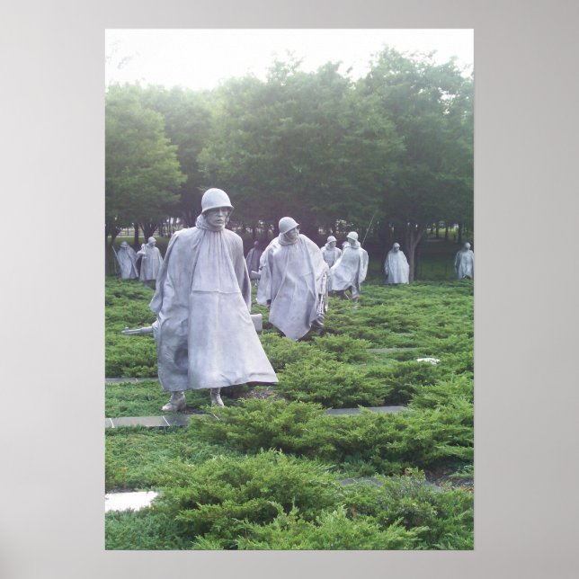 Poster Série de Memoriais da Guerra da Coreia Dois (Frente)