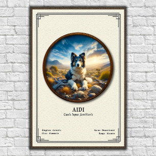 Poster Série de Zoologia Aidi