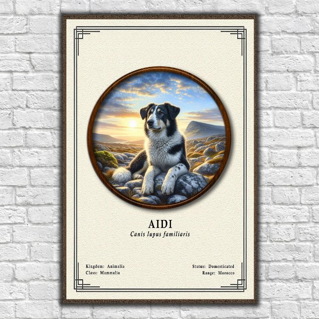 Poster Série de Zoologia Aidi (Criador carregado)