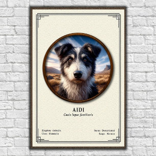 Poster Série de Zoologia Aidi