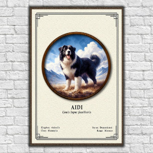Poster Série de Zoologia Aidi
