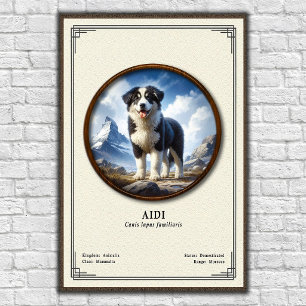 Poster Série de Zoologia Aidi