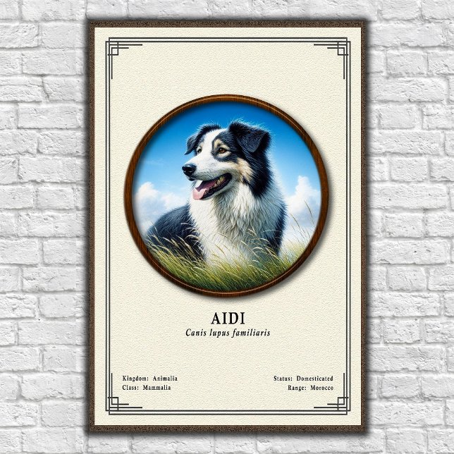 Poster Série de Zoologia Aidi (Criador carregado)
