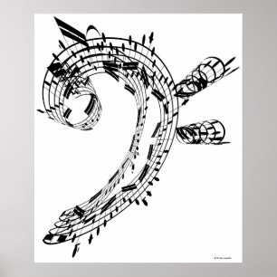 Pôster Série do violoncelo de J.S.Bach