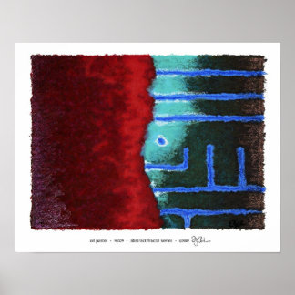 Pôster Série Fractal de abstrato #0329