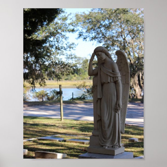 Poster Série Savannah: Bonaventure Angel Statue (Frente)