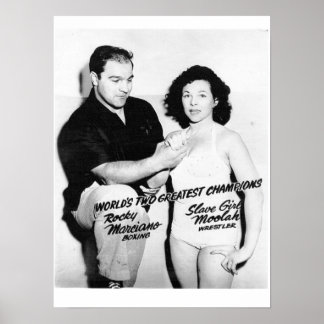 Pôster Série Vintage Luta