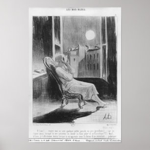 Poster Series 'Les Bas-Bleus', O Moon